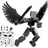 Generisch Fantastici personaggi d'azione - Kit con giunti multipli, action figure per bambini, statua umanoide flessibile, bambola da combattimento versatile, strumento per alleviare lo stress da scrivania per