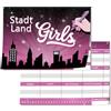 BOYATONG City Land Girl, regalo per ragazze adolescenti a partire dai 10 11 12 13 14 anni, gioco per la serata delle ragazze, A6 Junior gioco di carte regalo, regalo di Pasqua per comunione, cresima