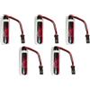 THORGEON KIT 5PZ Batteria litio 3,6V 2,7Ah ER14500 LS14500 NON Ricaricabile compatibile con batteria per impianti AVS