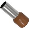 AUPROTEC Puntalini isolati 0,34-50 mm² Terminali a Bussola: 10 pezzi, 25 mm² Marrone