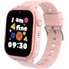 ELEJAFE Smartwatch Bambini 4G, Orologio Smartwatch Bambini con Telefono, Orologio GPS Bambino, Videochiamata, Chat, SOS, Modo Classe, Camera, Gioco, Sveglia, Orologio Intelligente per Ragazza e Ragazzo Regalo