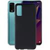 KJYF Custodia per Wiko Power U30 (6.82), Nero Morbido Silicone Resistente TPU Protezione Cover, Anti Graffio Protettiva Case per Wiko Power U30 - Nero