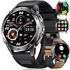 LIMIGE Smartwatch Uomo con Chiamate Bluetooth, Orologio Smartwatch Uomo 1.43'' HD AMOLED, Monitor Cardiofrequenzimetro, Sonno, SpO2, 110+ Sport, 5 ATM Impermeabile per Android iOS