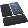 foto-kontor Custodia Compatibile con cellulari Hafury A7 Cover in Gomma TPU di Colore Nero