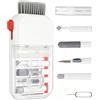 Zeltrivonex Set di pulizia 14 in 1 per tastiera, laptop e fotocamera, compatto e portatile