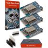 AZDelivery 3 x D1 Mini NodeMcu con Modulo WiFi ESP8266-12F Scheda di Sviluppo CH340G Lua compatibile con Arduino incluso E-Book!