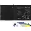 K KYUER HB299418ECW Tablet Batteria per Huawei Mediapad M6 10.8 & Mediapad M5 10.8 & MediaPad M5 Lite 10.1 &MediaPad M5 Pro 10 SCM-AL09 CMR-AL09 CMR-W09 CMR-AL19 CMR-W19 BAH2-L09 BAH2-W09 BAH2-W19 with Tools
