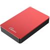 Sonnics 4TB USB 3.0 Esterni Hard-Disk per Finestre PC, Mac, XBOX ONE & PS4, Rosso