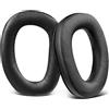 SOULWIT Cuscinetti in Pelle Proteica per Sennheiser GSP 370/350/303/302/301/300 Cuffie, Cuscinetti Auricolari per GSP370, GSP350 Cuffie, con Isolamento Acustico Foam