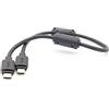 Digirig Cavo schermato da USB-C a USB-C corto con ferrite
