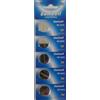 Eunicell 5 batterie a bottone al litio CR2025 BR2025 DL2025 KCR2025 per occhiali Samsung 3D