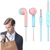 Generic Auricolari per la scuola | Cuffie per computer | Simpatiche cuffie plug-in, auricolari cablati per la scuola con tappi per le orecchie di diverse dimensioni per ragazze
