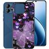 KJYFOANI Cover per Oukitel C53 Custodia, Nero Morbido Silicone Ultra Sottile TPU Case Anti-Graffio Antiurto Bumper Protezione Guscio per Oukitel C53 (6.60) - XV16
