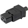 CABLEPELADO Connettore di alimentazione C19 maschio | IEC320 C19 | 16A 250V CE | Adatto per stazioni di lavoro, server ad alta potenza, UPS PDU, router e switch Reti di grandi dimensioni