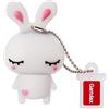Garrulax Pendrive, USB Chiavette 8GB / 16GB / 32GB Premium Impermeabile Cute Animale in silicone ad alta velocità USB 2.0 dati, unità di memoria flash Penna Disk Pen Drive