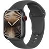 SRena C1B for Cinturino Apple Watch 38 40 41 42 44 45 46 mm,Ultra e Ultra 2,SE,Serie 7/8/9/10 - Compatibile con Tutti i Modelli,Grigio Spaziale
