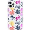 Mixroom - Cover Custodia Back case In TPU Silicone Morbido Per iPhone 17 Fantasia Impronte Cane Gatto M766