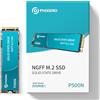 PHIXERO M.2 SATA SSD 2280 2TB, NGFF SATA III, disco rigido interno SSD fino a 500MB/s, soluzione di archiviazione compatta per computer portatile, desktop