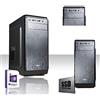 Outlet Computer PC DESKTOP FISSO INTEL QUAD CORE 2,50 ghz CON LICENZA WINDOWS 10 PRO 64BIT ORIGINALE RAM 8GB SSD 240GB WIFI MB MICRO ATX CON VGA USB CASE ATX ALIMENTATORE 500W COMPLETO USO HOME OFFICE