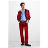 Desigual, Pantalone jeans a pannelli, Uomo, Cotone, Rosso, 28