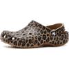 Crocs Zoccoli Classici, Seppia/Leopardo, 6 UK Bambino, Leopardo Seppia, 6 UK Child