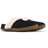 Sorel Nakiska Slide 2, Pantofole Donna, Black/Natural, 36 EU