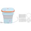 Aurikall Mini lavatrice portatile pieghevole da 16 litri, lavatrice per indumenti intimi pieghevole compatta per casa, dormitorio e viaggi (Blu)