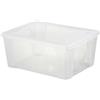 Sicignano Casalinghi Ingrosso Casalinghi Sicignano | Contenitore Storage Visual Box XL Trasparenti con Coperchio | 39x29x17h cm, 15 Litri | Plastica Alimentare, Multiuso per Casa, Ufficio, Cucina e Garage