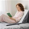 Strixorn Cuscino a cuneo in memory foam con altezza regolabile - ideale per recupero chirurgico, reflusso, russare e problemi alla schiena, cuscino ortopedico per letti, con rivestimento lavabile e manici