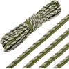 PH PandaHall 12.5m Cordoncino per Labbra Cordino Verde per Tappezzeria, 11mm Cordino Intrecciato in Poliestere con Linguetta per Fermatende per Cuscini Decorativi