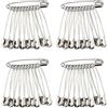FSSTUD 1000 spille da balia in metallo da 38 mm, per abbigliamento, cucito, piccole spille da balia per trapuntatura, creazione di gioielli, spille decorative per fai da te