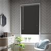Generico Tende Veneziane in Alluminio, 60cm 70cm 80cm 100cm 115cm 120cm, Veneziane da Interno Tende Veneziane in Alluminio Lamelle da 25mm Privacy Protezione Solare Persiane per Casa Ufficio(Nero)