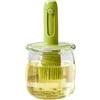 Generico Dispenser per olio da cucina - Bottiglia per salsa in silicone, applicatore a pennello rimovibile, contenitore a tenuta stagna | Strumento di cottura BBQ Grill Picnic Ristorante Utilizzo Controllo ero