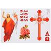 Holyart Candele, ceri, ceretti: Adesivi cero pasquale set A, Set A