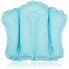 Eowppue Cuscino gonfiabile per vasca da bagno, cuscino per vasca, cuscino da bagno, supporto per il collo, con ventosa per vasca da bagno, morbido e confortevole, vasca idromassaggio (blu)