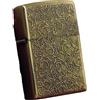 junweideyi Accendino in stile cinese 2025, sostituibile per Zippo (solo custodia), dimensioni inserto compatibile 3,6 cm x 1,2 cm x 5 cm (stile 12)