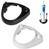 JFangZHZH Portaspazzolino Elettrico,2 Pezzi Supporto Testine Spazzolino Elettrico,Base Supporto Porta Testine per Spazzolino,Bianco E Nero,8.5x7.5x2cm