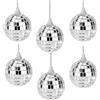 YUEXNKO 6 Pezzi Specchio Palle da Discoteca,Disco Mirror Ball,Sfera a Specchio da Discoteca,Palla a Specchio da Appendere, Disco Mirror Ball,Per la Decorazione Dell'albero Di Natale,Decorazione Della Casa
