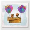 UTF4C Pioenfly UP Pixar Love is the greatest adventure - Tela artistica da parete senza cornice, 30,5 x 30,5 cm