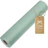 Lureon Runner da tavolo in tessuto non tessuto, colore verde eucalipto (30 cm x 25 m), decorazione da tavolo per compleanni e matrimoni, decorazione colorata per occasioni speciali