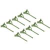 QUARKZMAN Plastica Sicurezza Spille Corsetto Asola 50pz per Fai Da Te Matrimonio Fiore Sposo Spilla Verde