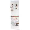 HOMASIS Specchio da Parete Moderno, Specchio a Figura Intera 110 x 38 cm, Senza Cornice, Specchio Rettangolare, Specchio da Parete Lungo per Camera da Letto, Soggiorno, Ingresso