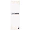 Dutch Frame Factory - Cornice 20x60 cm - Bianco Lucente - Cornice per foto in Plastica con vetro plastico Antiriflesso - Cornice portafoto 20x60 cm - Easy