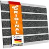 etm Tappetino per piedi per esterni, 50 x 80 cm, in alluminio, diversi modelli, antiruggine e resistente alle intemperie, per interni (Select Mat, 50 x 80 cm, fibre grosse)