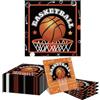 GlamRays 40 tovaglioli da basket, da basket, da basket, decorazione per compleanno per bambini, per compleanno, compleanno per bambini, ragazzi e ragazze (33 x 33 cm)