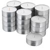 MGE World MGE - Set di 100 Candele Tealight - 4,5 Ore - Set di Candele Tea Light Bianche