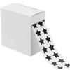 PATIKIL Rotolo di Adesivi a Stella 0.95cm, 1000Pz Stelline Adesive Premio Autoadesivi a Forma di Stella per Decorativi Materiale Scolastico Insegnanti e Lavori Creativi Fai Da Te, Nero