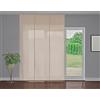 Deco Italia Tenda a pannello scorrevole Beige tinta unita | Pannello da L 60 x H 175 cm, Semi-filtrante