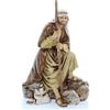 Moranduzzo Guardiano per Presepe da Cm 13 Scala 1:15 - Statuine Presepe Indistruttibili - Stile 700', Pittura Rifinita a Mano, Prodotto Ufficiale, Made in Italy, Scultore M. Landi