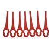 JOLGRDWS 40pcs 83 millimetri di Plastica Lame for Parkside for PRTA 20-LiA1 LIDL IAN 311046 Tagliaerba Prato Rasaerba Lame Giardinaggio Parti di Utensili Elettrici